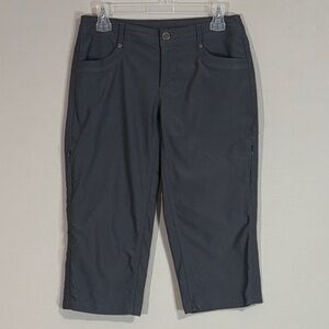 KÜHL Gray Hiking Capri Pants Size 6 Style 6236 Stretch Outdoor Travel